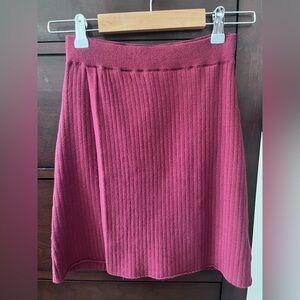 Free People Knit Mini Skirt size Small